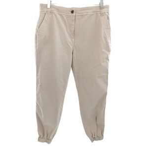 Boden twill ankle gathered pants size 10